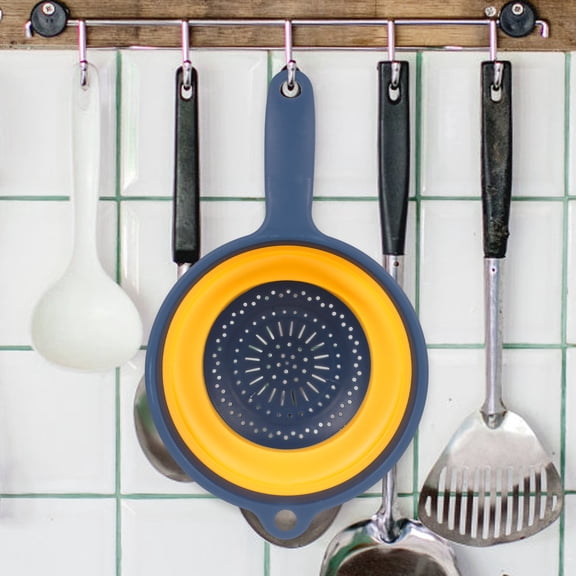 LOLIPPYY Foldable Kitchen Fruit Strainer Basket for Washing and Draining Fruits and Vegetables
