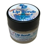 Diva Stuff Ultra Hydrating Lip Scrub for Soft Lips, Gentle Exfoliation, Moisturizer & Conditioner, Caramel & Sea Salt – ¼ oz (Made in the USA)