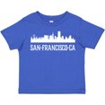 thumbnail image 3 of Inktastic San Francisco California Skyline Ca Cities Boys or Girls Toddler T-Shirt, 3 of 5