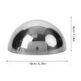 thumbnail image 2 of WEUVEB 12 Pcs Sphères Réfléchissantes en Acier Inoxydable Design Simple pour Décoration de Jardin, 2 of 6