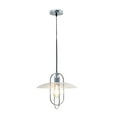 thumbnail image 2 of Lalia Home Iron 1 Light Elongated Pendant in Chrome, 2 of 7