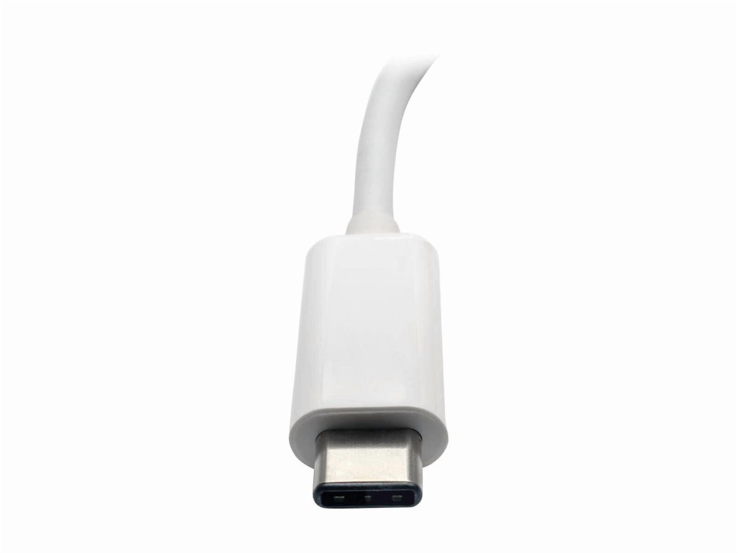 Tripp Lite 3-port Usb-c To Usb-a Hub Portable W/ Gigabit Ethernet Port Rj45 - Hub - 3 X Usb 3.1 - Desktp
