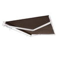 thumbnail image 5 of Awntech 18 Ft Maui Manual Heavy Duty Patio Retractable Awning (216in x 9.25in x 120in), Brown, 5 of 9