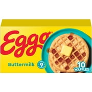 Eggo Buttermilk Waffles, Frozen Breakfast, 12.3 oz, 10 Count