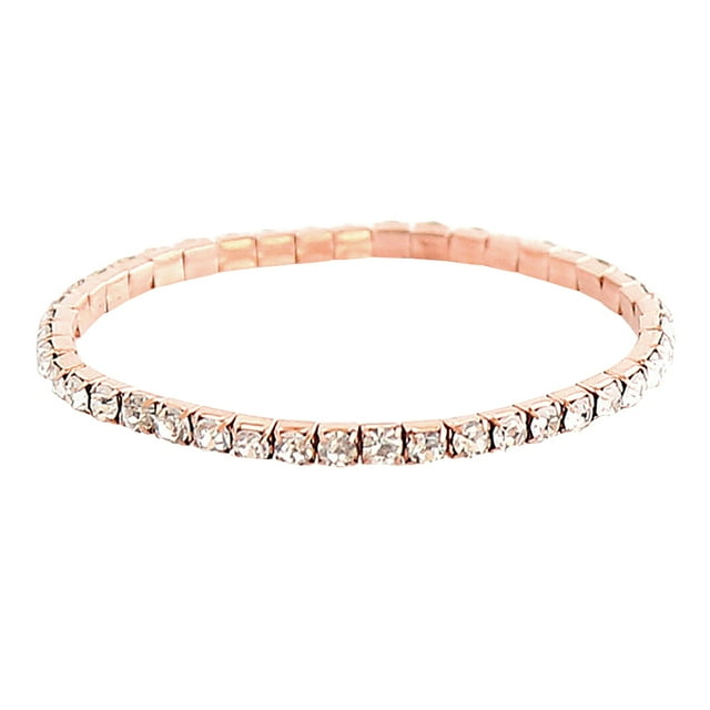Women's Bracelet Rhinestone Five-Pointed Star Heart Moon Assorted Stretch Bracelet Bangle Bracelet