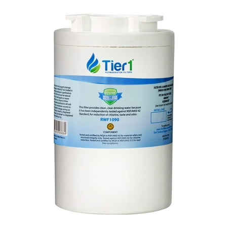 

Tier1 WF401 Refrigerator Water Filter | Replacement for Amana 12527304 Clean N Clear 12527304 WF401S WF401P Kenmore 46-9014 46-9904 Fridge Filter