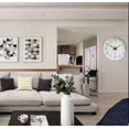 thumbnail image 3 of Reloj de pared Belug 30 Cm Grande moderno Luminoso blanco, 3 of 5