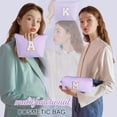 thumbnail image 2 of YOOLIFE Makeup Bag - Cute Cosmetics Organizer for Women, Personalized Gifts for Best Friend, Daughter, Valentine's Day, Wedding, 2 of 7