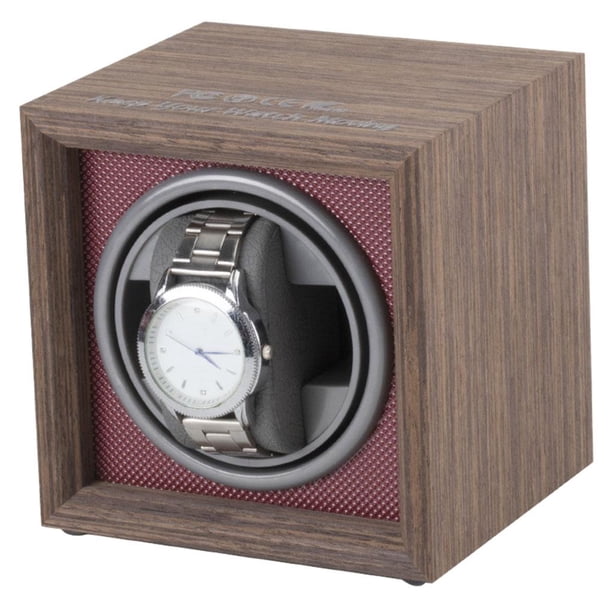 Reloj automático Winder Mini USB para mujeres y hombres Relojes mecánicos Reloj de Rojo Hugo Winder de reloj automático
