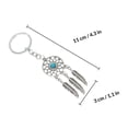 thumbnail image 2 of YSNOOWE 1Ud Llavero Atrapasueños Plateado Para Colgar Y Decorar Llaves, 2 of 8