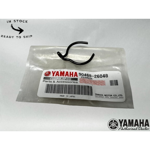 Yamaha Genuine OEM Clip 90468-26048-00