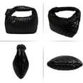 thumbnail image 2 of Woven Handbag, Knotted Clutch Bag For Women, 2 of 8