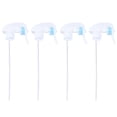 thumbnail image 1 of 4Pcs Plastic Spray Nozzles Trigger Spray Tops Spray Heads Versatile Spray Bottle Replacement for Gardening(White), 1 of 5