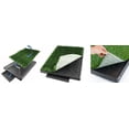 thumbnail image 4 of Dog Pet Grass Potty Patch Portable Large 25x20 w/ Removable Tray - 3 Layer Artificial Turf Faux Grass Pad For Puppy Potty Bathroom Training - Indoor Outdoor, 4 of 4