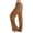 Brown, variant on Women's Leopard Print Pajama Pants, Soft Stretchy Pajamas Bottoms with Pockets for Lounging