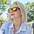 thumbnail image 3 of KALIYADI Sunglasses for Men and Women Retro Sun glasses Matte Finish UV400 Protection for Driving Fishing, 3 of 7