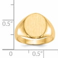 thumbnail image 5 of Bague Signet en Or Jaune 14K, 5 of 5