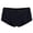 Black, variant on COSFO Soft Mens Underwear Boxer Briefs Solid Support Pouch Underwear Breathable Ice Silk Classic Fit Men's Underwear