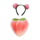 thumbnail image 1 of Disfraz de fruta en rodajas, ideal para fiestas de cumpleaños de Halloween para niños y niñas. tamaño melocotón para niños, 1 of 9