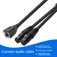 thumbnail image 4 of 1 Uds. Adaptador Dual XLR Macho una RJ45 Cable RJ45 una Doble XLR para la Serie de Controladores -CON y Estudio de GrabacióN, 4 of 7