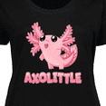 thumbnail image 4 of Inktastic Axolittle- cute baby axolotl Women's Plus Size T-Shirt, 4 of 5