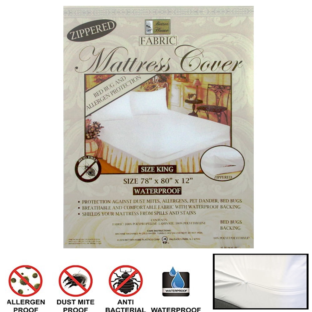 KING SIZE MATTRESS DUST COVER DURABLE PROTECTIVE SHEET 