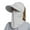 Grey, variant on Women Summer Sun Hat Outdoor Riding Face Covering Solid Color Mask Sun Hat