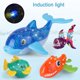 thumbnail image 4 of Juguete de baño para niños con inducción de animales de pato tortuga de dibujos animados azul, 4 of 5
