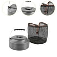 thumbnail image 6 of MAGIDEAL 1. campsite Kettle Tea Kettle Light Picnic for Boiling Water, aluminum black handle, 6 of 8
