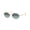 Arista Gold Frame | Blue Gradient - Lens, variant on RB3547 OVAL METAL Oval Shape Sunglasses Polished Black Frame / Dark Grey Lens 51mm