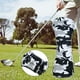 thumbnail image 5 of 2 Uds Cubierta de Cabeza de Madera de Golf de Cuero de Camuflaje Fairway Club Headcover Sleeve Guard Macarena Funda para palos de golf, 5 of 8