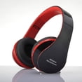 thumbnail image 2 of Nx-8252 Auriculares estéreo inalámbricos Bluetooth Auriculares deportivos plegables (Negro) ER, 2 of 5