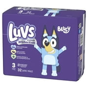 Luvs Platinum Protection Baby Diapers Size 3, 32 Count