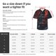 thumbnail image 5 of Balery Red Moon Shark Sailboat Camisas hawaianas de manga corta para hombre, camisas playeras de corte holgado, camisas de vacaciones con botones,Small, 5 of 7