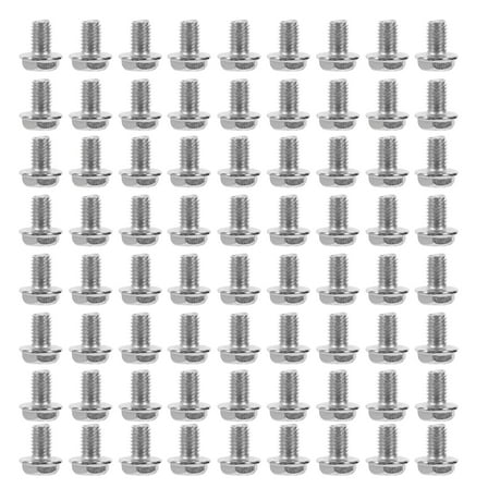 unbranded  60 Pcs Binding Screws Replacement Pot Lid Pressure Cooker Silver