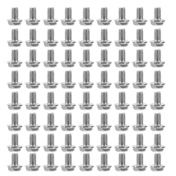 unbranded  60 Pcs Binding Screws Replacement Pot Lid Pressure Cooker Silver