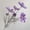 A008- Light Purple, variant on Faux Wildflowers | Blush Champagne Artificial Flowers for Decoration for Weddings Bridal Showers Birthdays, Soft Blush Faux Floral Arrangements for Home Table Office Shelf Decor