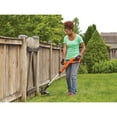 thumbnail image 2 of BLACK+DECKER 20V MAX* Lithium 10 in. String Trimmer / Edger, LST201, 2 of 14