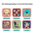 thumbnail image 4 of Edgergery Baby Learning Activity Cube for 12-18 Months Plus, 6-in-1 Multi-Functional Hexahedral Hand Drum Music Toy,Sensory Toy for Toddler 12 24 Months,Birthday Gift, 4 of 5