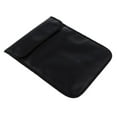 thumbnail image 1 of Bolsa de Bloqueo de Señal Salvador de material cuero PU Funda de Protección para Privacidad de Teléfono móvil Llave de coche Anti-rastreo negro, 1 of 7