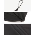thumbnail image 7 of Amilia Women's Basic Solid Cami Spaghetti Double Layer Crop Tank Top, 7 of 7