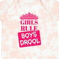 thumbnail image 4 of Inktastic Girls Rule, Boys Drool Girls Baby Bodysuit, 4 of 5