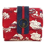 LOUNGEFLY X DISNEY MULAN MUSHU CLOUD WALLET
