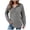A01-Grey, variant on Godom Womens Hoodies Pullover Sweaters Tunic Tops for Women Loose Fit Dressy Oversized Sweatshirt with Buttons