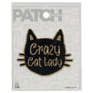 Bicolor Cat Embroidered Iron On Patch Set. Cute Kitten Appliques – Wild  Whimsy Woolies