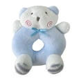 thumbnail image 4 of Sonajas Bebe Juego 2 pzas Felpa Extra Suave Juguete Conejo Dara Baby Jug0020, 4 of 5