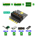 thumbnail image 4 of M.2 NGFF Key +E/E to PCI-E 1X Adapter PCI Express 1X Converter Card with Power Cable, 4 of 5