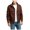 Coffee-UpOy9, variant on Casual Men's Trench Coat With Chain Pocket And Stand Up Men's Lightweight Fall Jacket Men's Shirt
