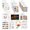 Multicolor, variant on Traceease Educational Poster For Elementary School, Pack Of 25 Large 11 x 17 Inches Laminated Kids Learning Posters USA & World Maps-Solar System- Periodic Table- Math & more - Great for Classroom-DA
