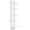 White, variant on Wall Shelf Unit with Hooks, Vertical Column Utility Shelving for Home Decor and Storage Organizer, Wall-Mounted Floating Shelves for Bathroom Storage, Bedroom